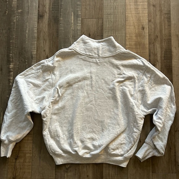 Joah Brown Grey Turtleneck Sweatshirt - Picture 2 of 5